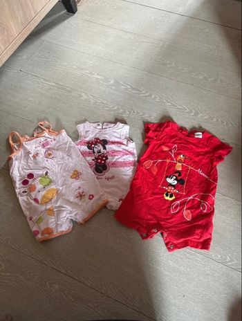 Lots de 3 Combishort