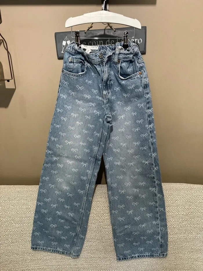 Jeans Fille 10 ans Zara tour de taille réglable