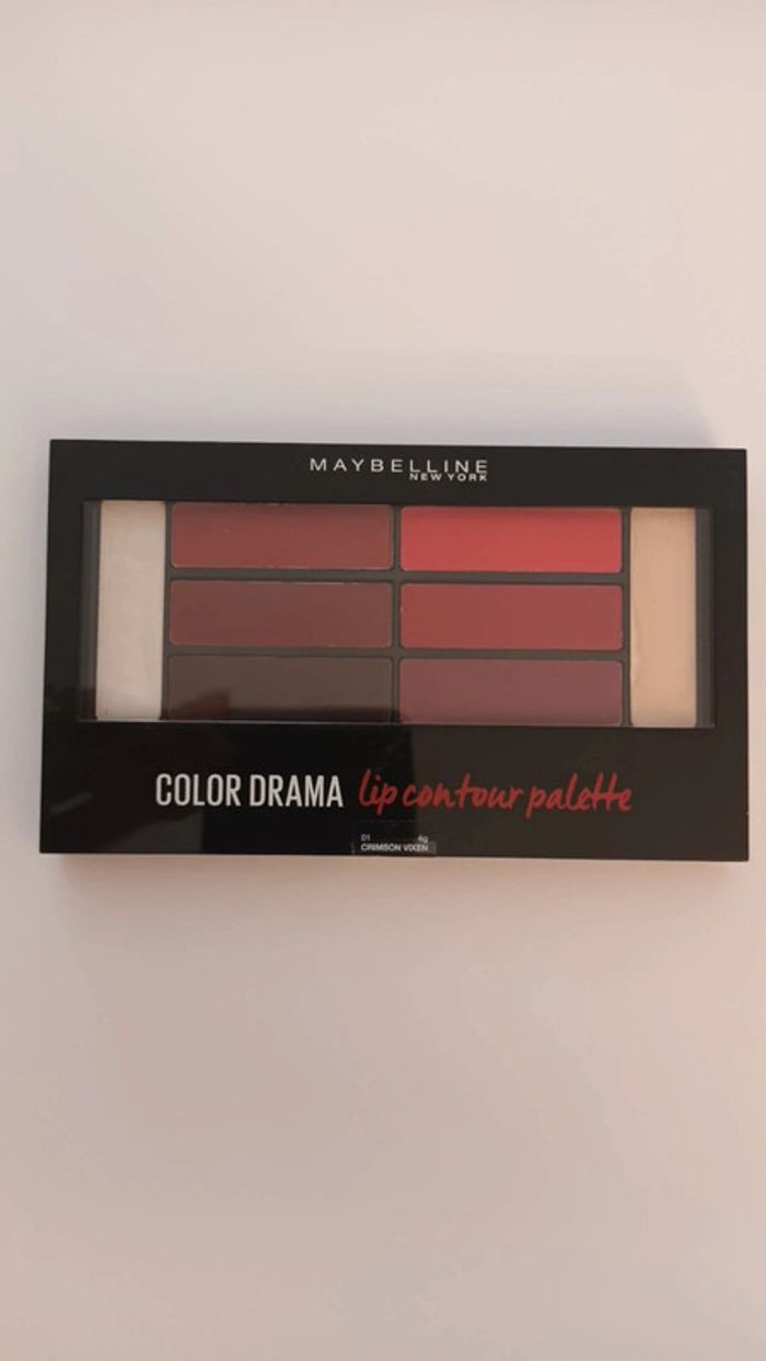 Lip contour palette