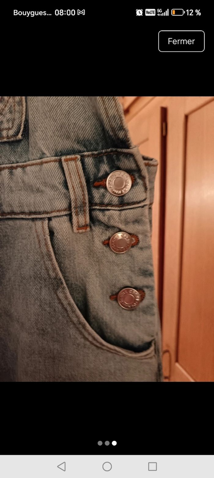 Salopette en jeans - photo numéro 3