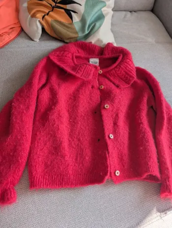 Gilet rouge 5 ans