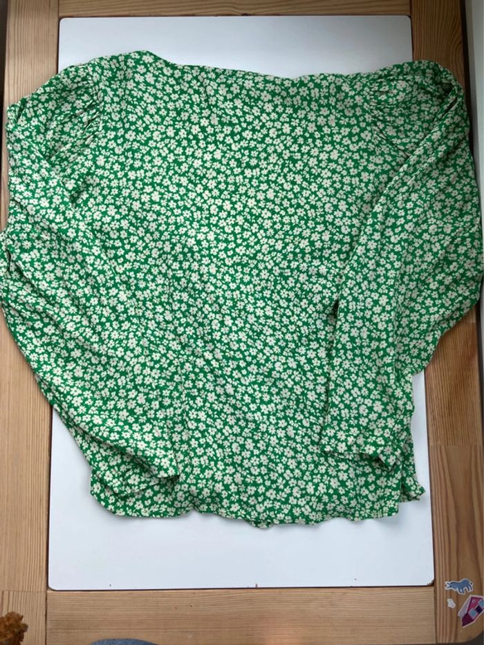 Blouse croisée boutons - photo numéro 4