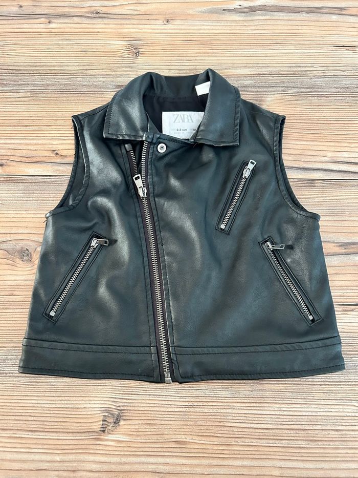 Veste similicuir - photo numéro 2