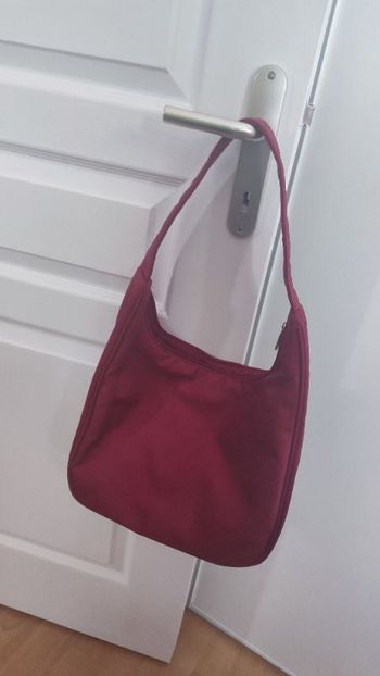 sac à main rouge bordeaux soft grey