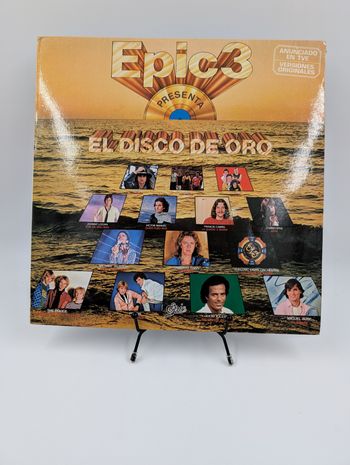 Vinyle 33 tours Epic 3 Presenta : El Disco de Oro en fourreau