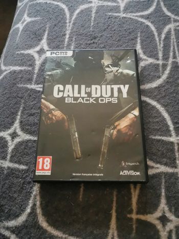 Jeu pc DVD Rom call of duty Black ops