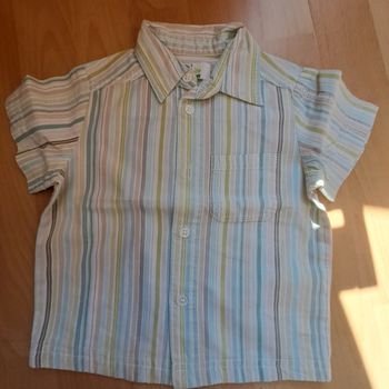 Chemise manches courtes 1an #okids