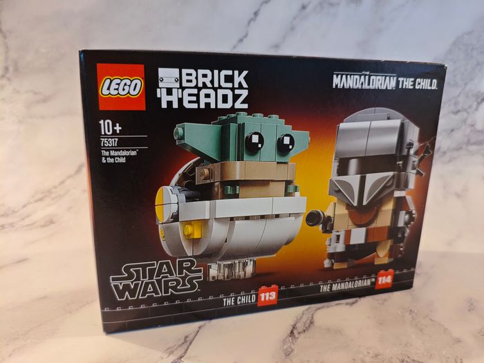 LEGO BrickHeadz 75317 Le Mandalorien et l'Enfant COLLECTOR