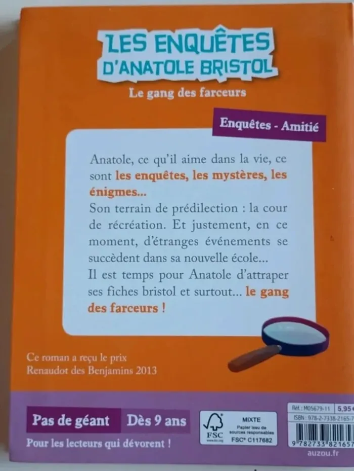 Les enquêtes d'anatole bristol - le gang des farceurs - photo numéro 2