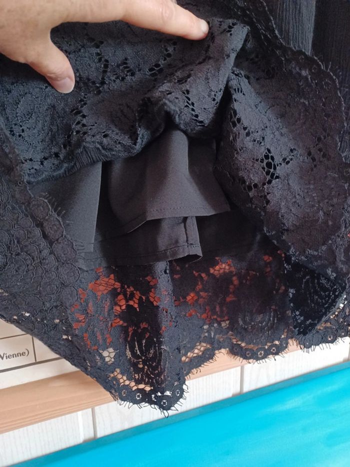 Robe noire Promod 38 sans manches - photo numéro 4