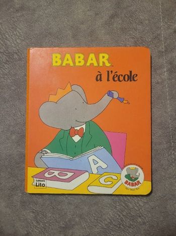 Babar À L'École Editions Lito