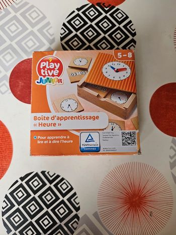 Jeu apprentissage de l'heure