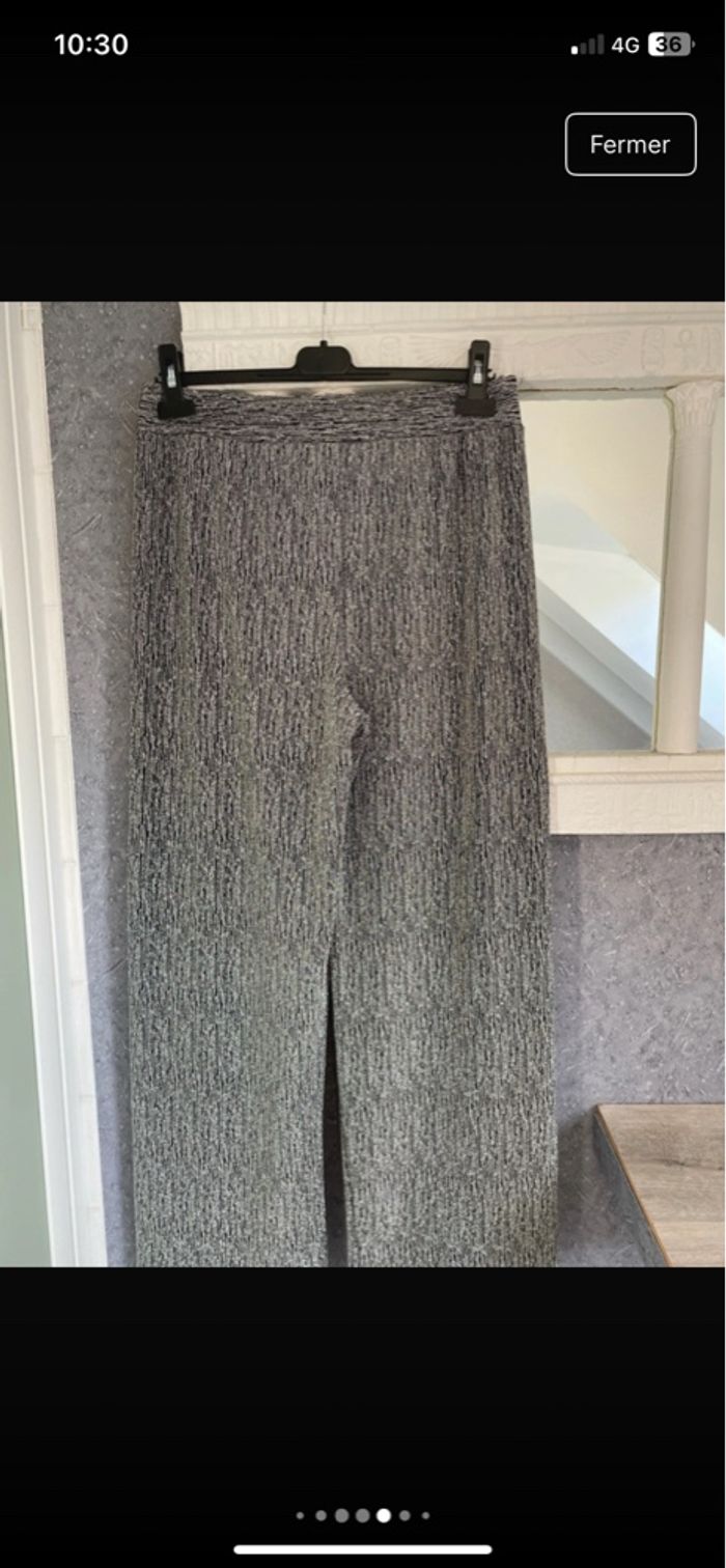 Ensemble pantalon argenté - photo numéro 2