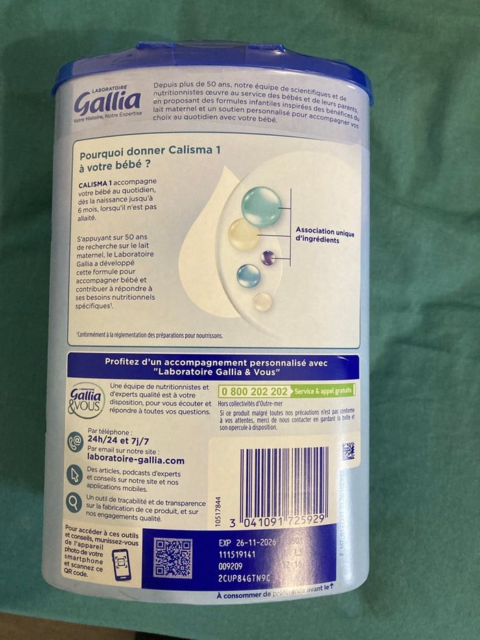 Lait gallia - photo numéro 2