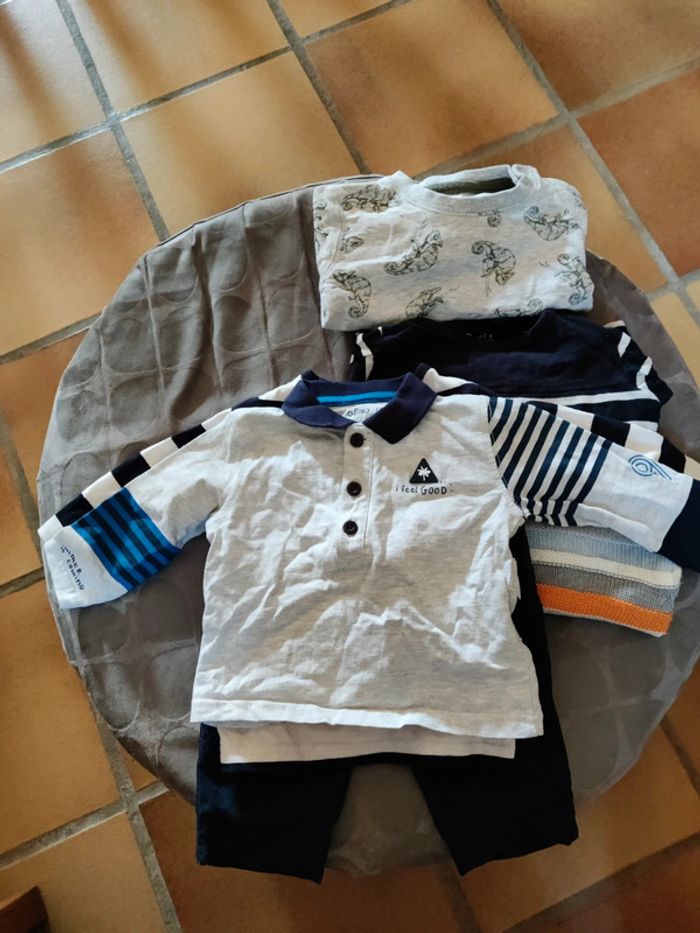 Lot vêtements hiver automne taille 6 mois - photo numéro 6