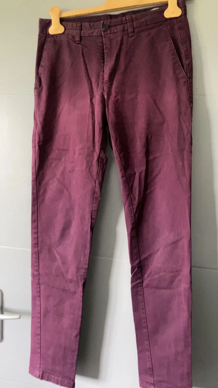 Pantalon Bordeaux