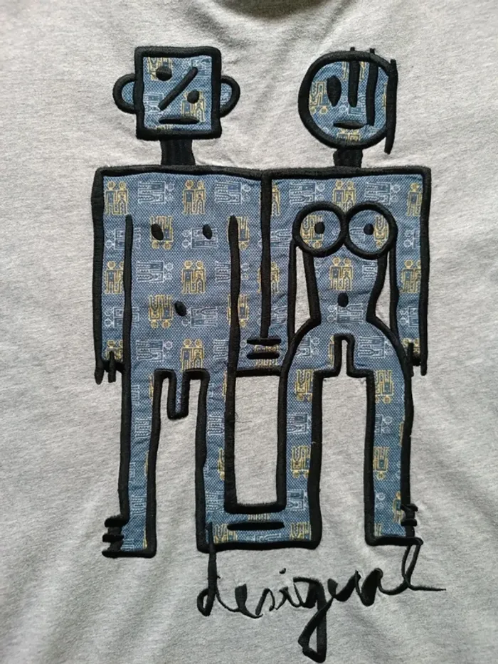 T-shirt Desigual taille L - photo numéro 2