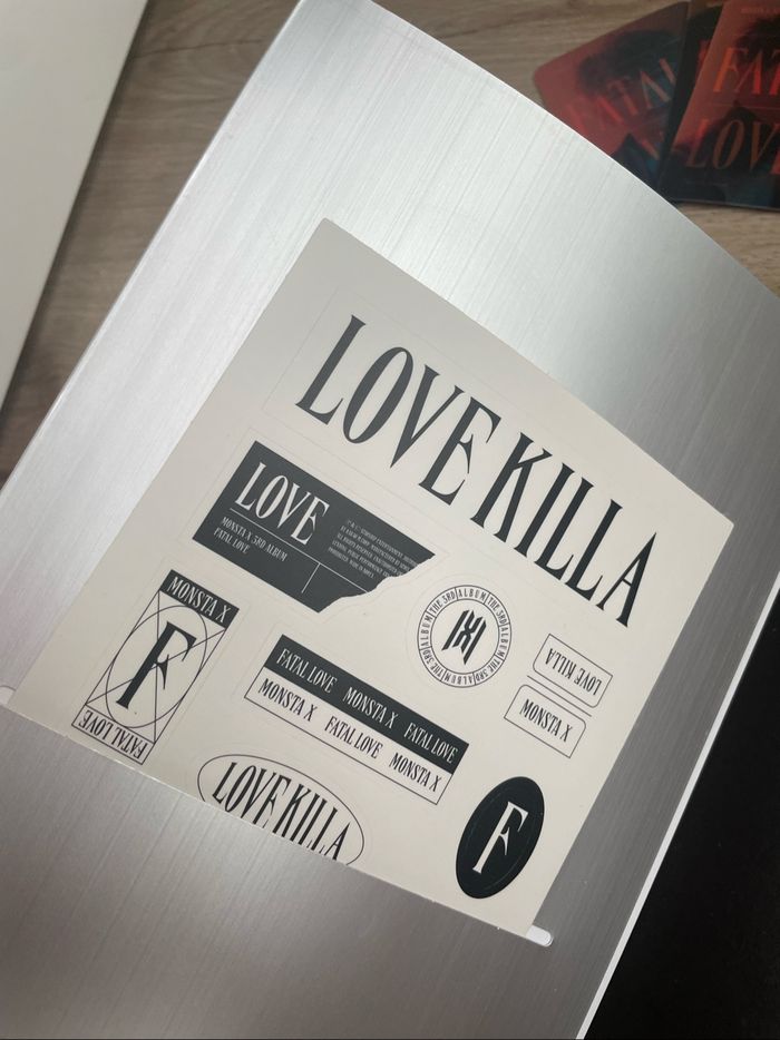 album fatal love monsta x - photo numéro 6