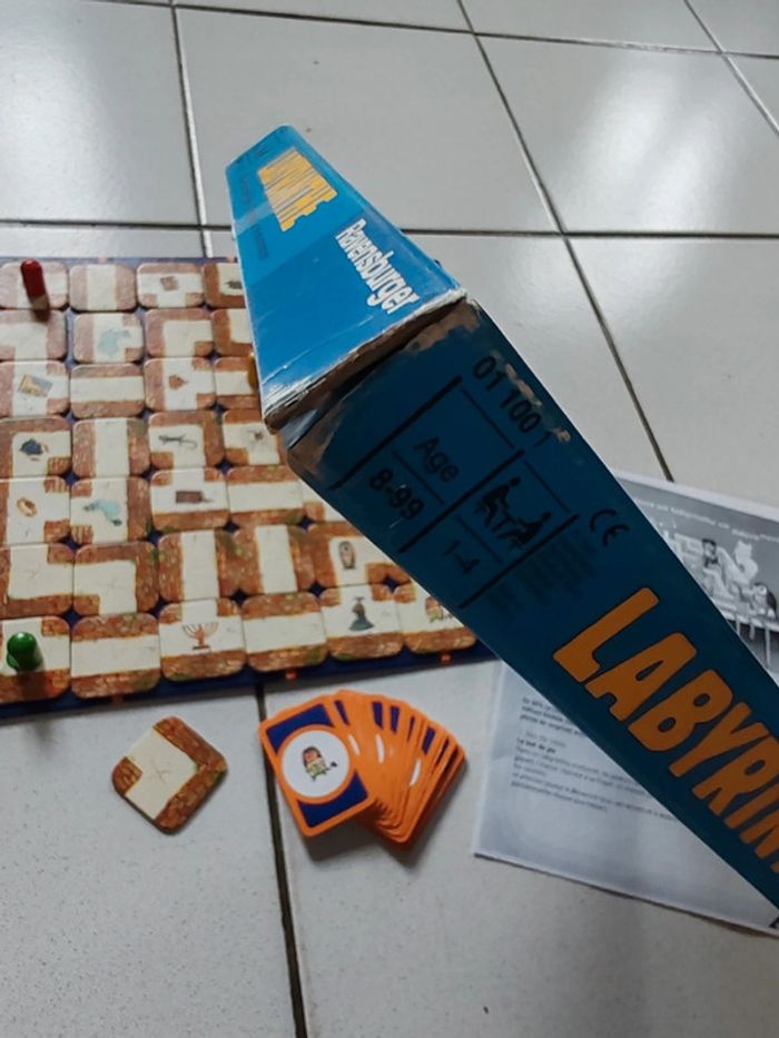 Jeu labyrinthe vintage - photo numéro 6