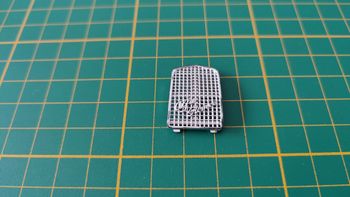 Calandre avant pièce détachée miniature Burago Bburago Alfa Romeo 2300 Monza 1934 1/18 1/18e 1/18ème