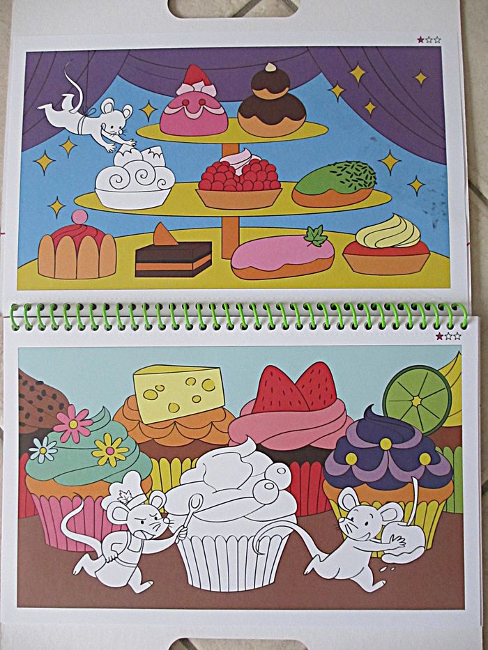 Livre de coloriages Gourmandises - Sycomore (38 pages) - photo numéro 4