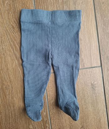 Pantalon legging à pieds bébé 3 mois (62cm)
