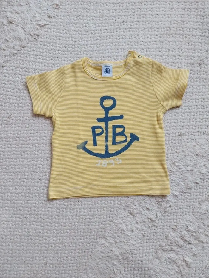 T-shirt garçon petit bateau