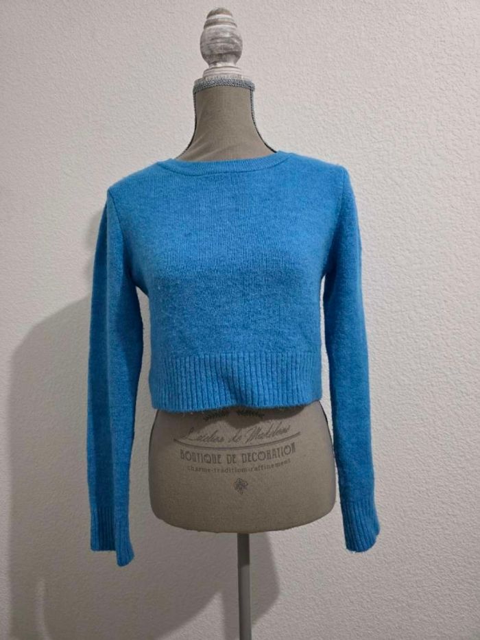 Pull bleu Stradivarius - photo numéro 2