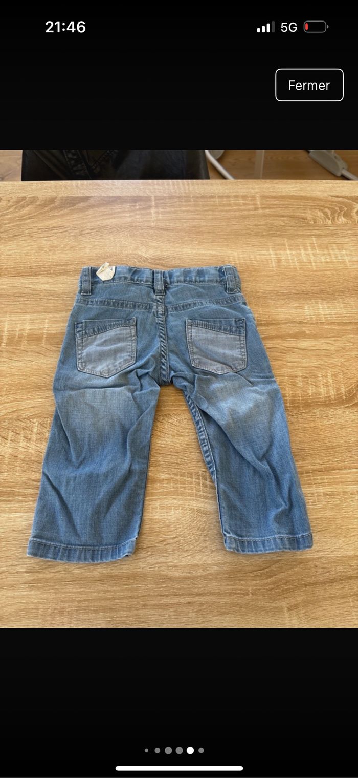 Lot de 2 jeans 6 mois très bon état 1 Orchestra 1 IKKS - photo numéro 6