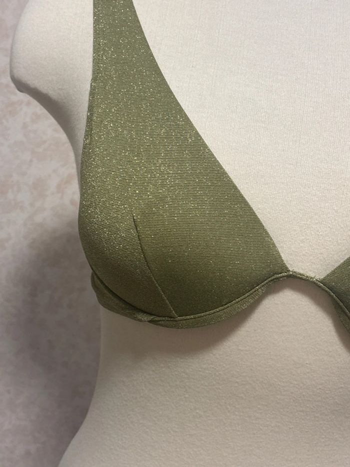 Haut de maillot de bain taille 38 marque culture sud - photo numéro 2