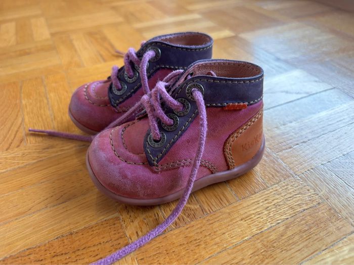 Bottines Kickers 18 très bon état - photo numéro 4