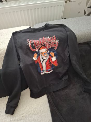 Sweat Influx “Christmas Party” noir – porté une seule fois
