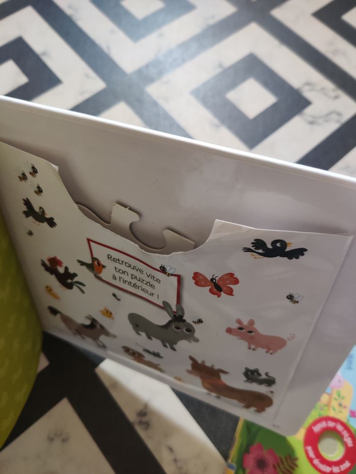 Lot de livres imagier et sonore La ferme Nathan - Larousse - photo numéro 7