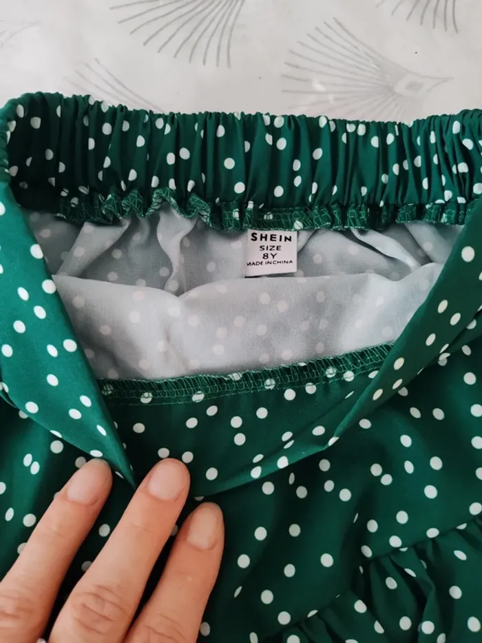 Ensemble jupe asymétrique + haut 8 ans - photo numéro 3