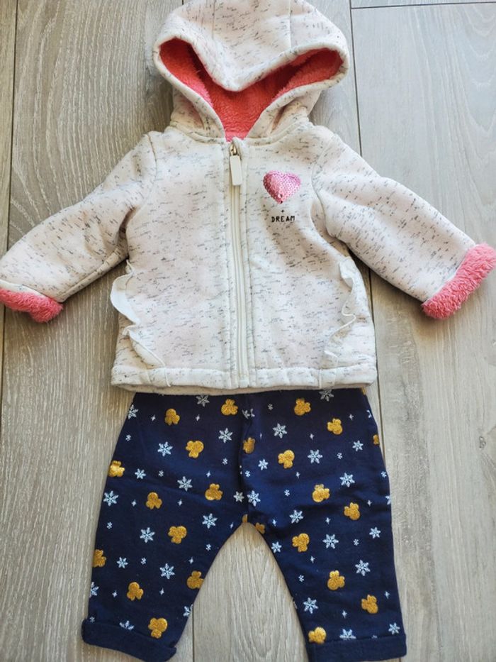 Lot 5 vêtements bébé fille 6 mois - photo numéro 6