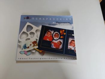 Livre scrapbooking Naissance