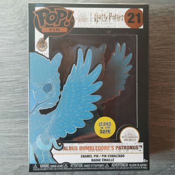 Harry Potter : Pop Large Enamel Pin N° 21 (Albus Dumbledore's Patronus)