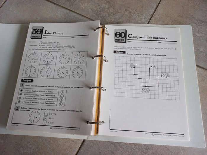 Classeur clé en main français et mathématiques fin cp ce1 - photo numéro 6