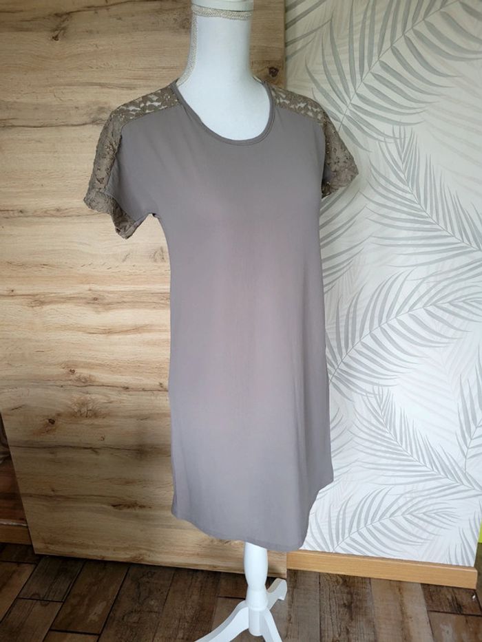 Robe légère femme taille M marron clair
