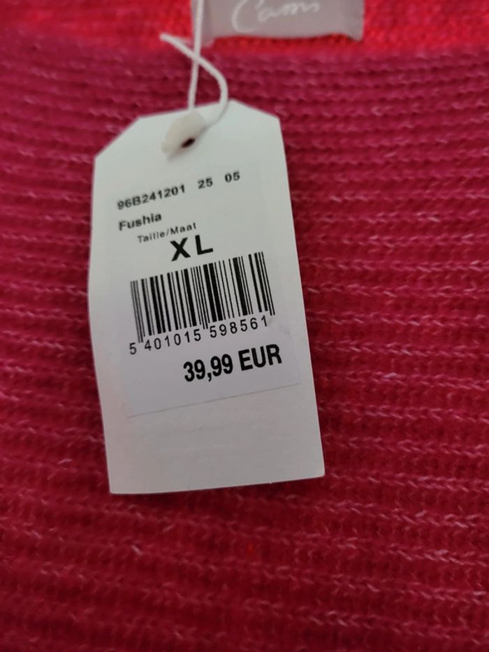 Pull rose cassis - photo numéro 2