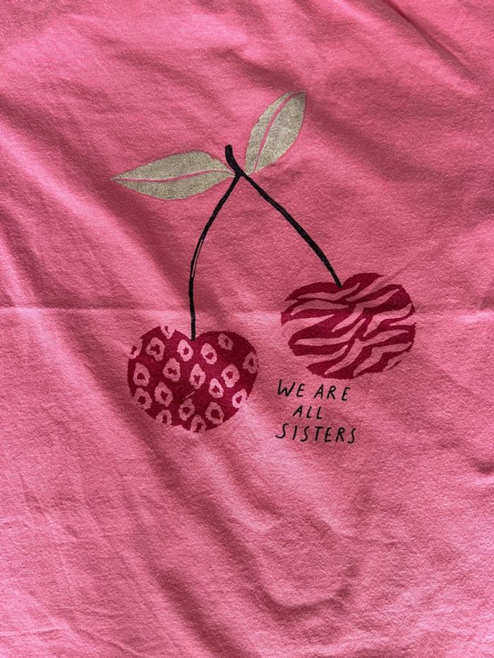 Lot de 2 tee-shirts fille 10 ans tao - photo numéro 3