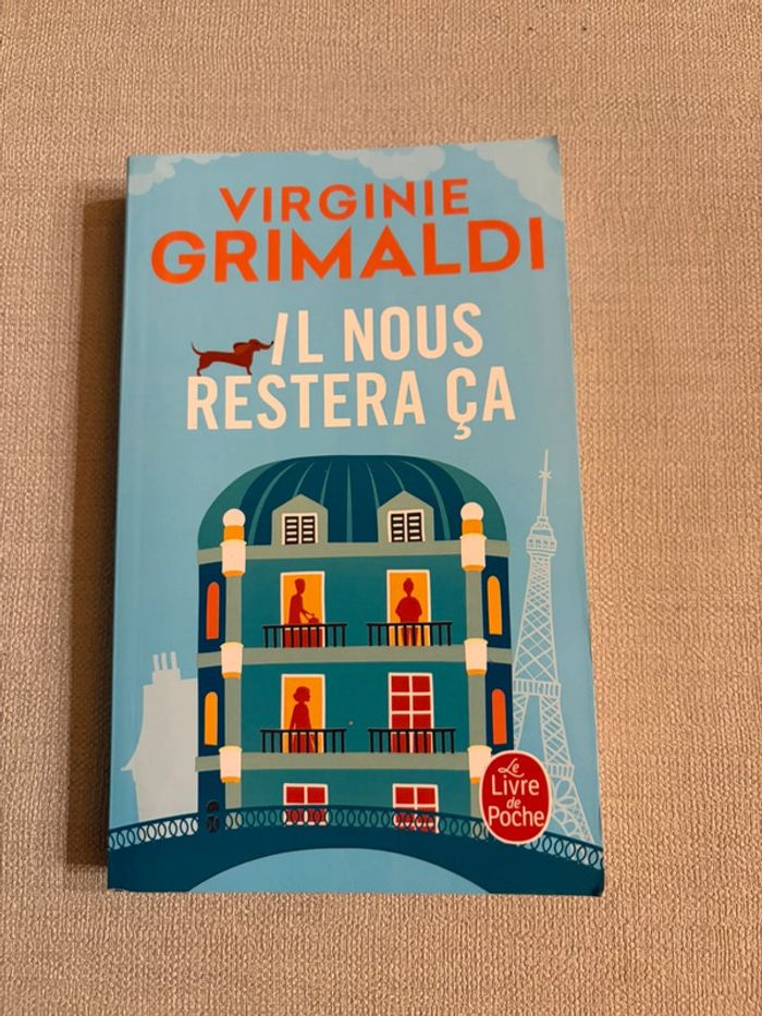 Livre Il nous restera ça – Virginie Grimaldi • Roman feel-good • Vie, liens et renaissance
