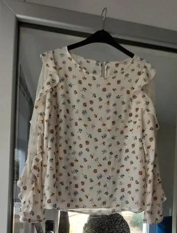 Blouse fleurie