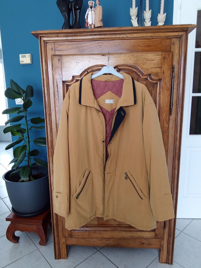 Veste moutarde Korn, taille XXL