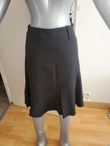Jupe mi longue noire T36 Pimkie