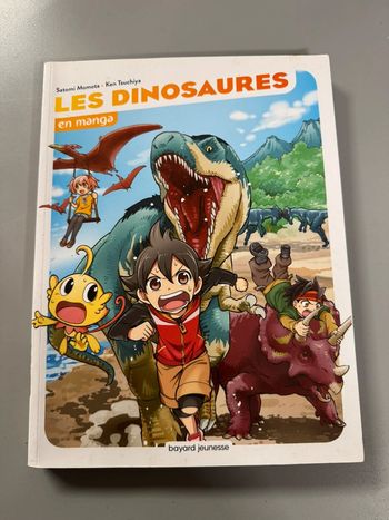 Livre Les dinosaures en manga