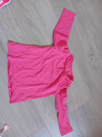 Tee shîrt manche longue etoile