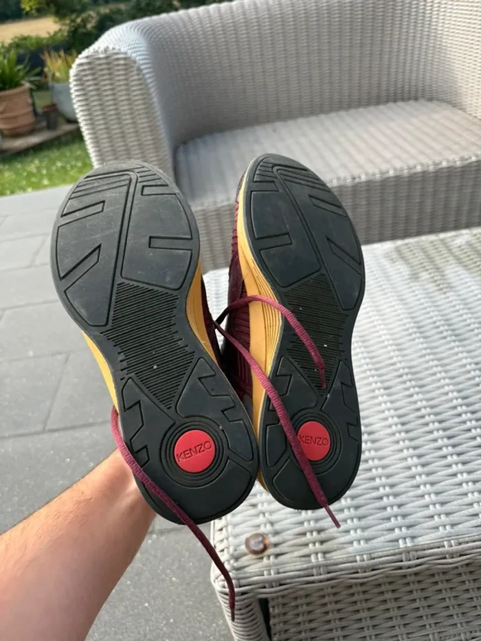 Basket Kenzo bordeaux - photo numéro 8