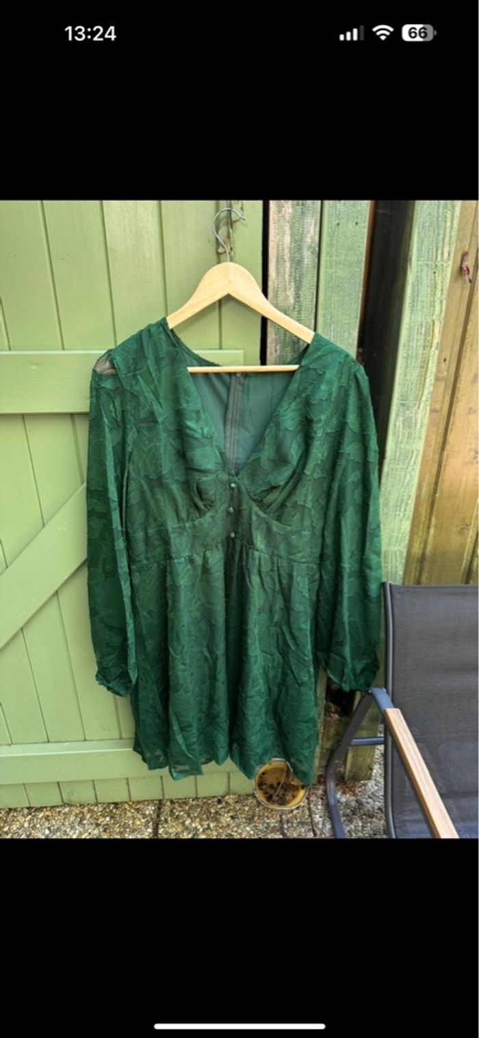 Robe verte Cupshe XL - photo numéro 8