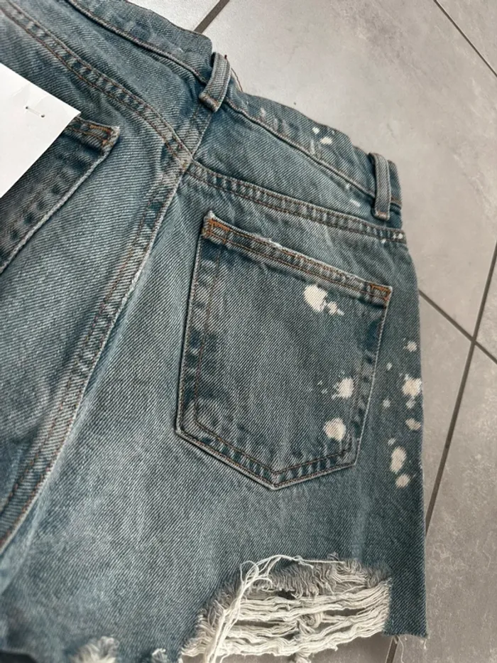 Short en jean Zara - photo numéro 6